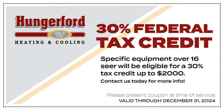 Hungerford 2024 Coupons 30 Federal Tax Credit